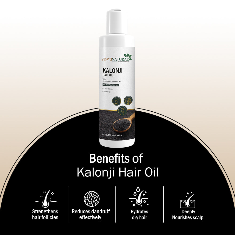 Kalonji Oil for Hair | 7Days Natural image 5