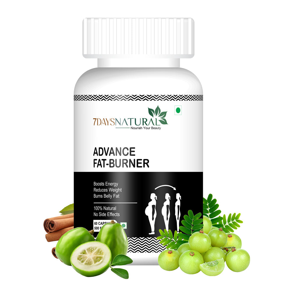 7Days Natural Advanced Fat Burner Capsule | Loose Inches capsule for Men and Women image 3