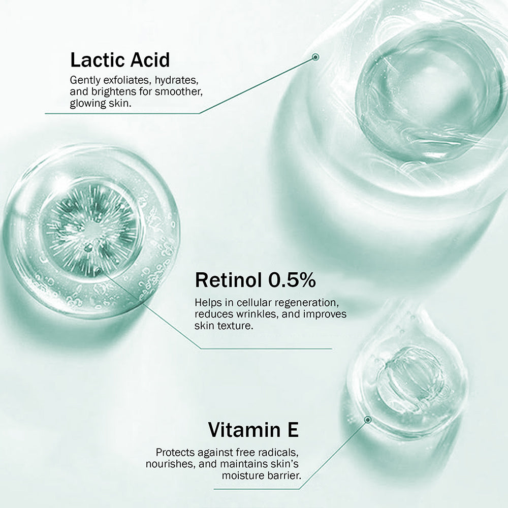 7 DAYS NATURAL Retinol 0.5% Face Serum For Men & Women For Skin - 30ML image 3