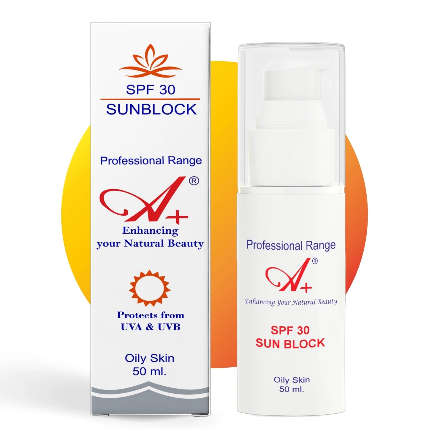 A+ SPF 30 SUNBLOCK 50 ml image 0