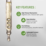 10% Niacinamide Face Serum For Acne Marks & Acne Prone Skin 30ml | 7Days Natural image 7