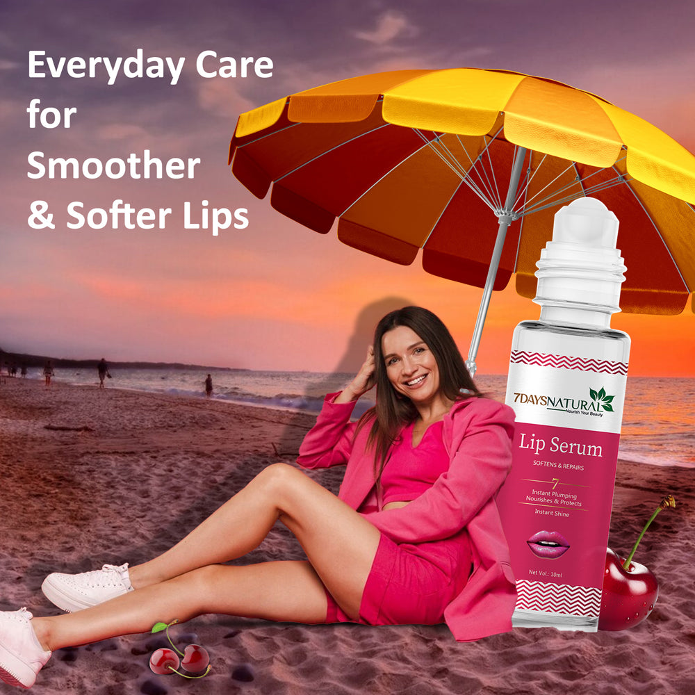 7Days Natural Lip Serum for men Soft & Supple Lips pack of -1 image 6