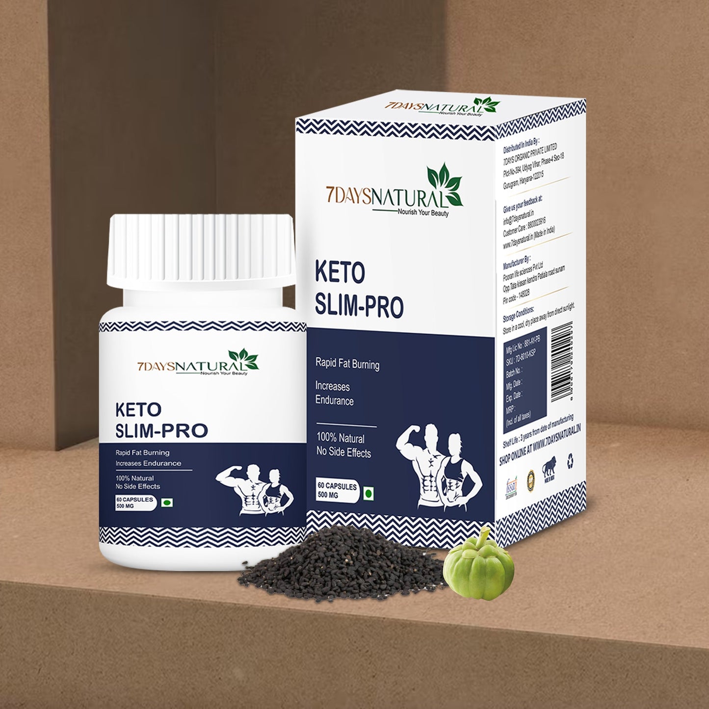 Buy Keto Slim Pro Weight Loss-60 Capsules | 7Days Natural image 2