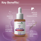 Kumkumadi Essential Oil 30 ml for glowing skin natural way & Diminishes scars, dark circles and dark spots| 7Days Natural image 4