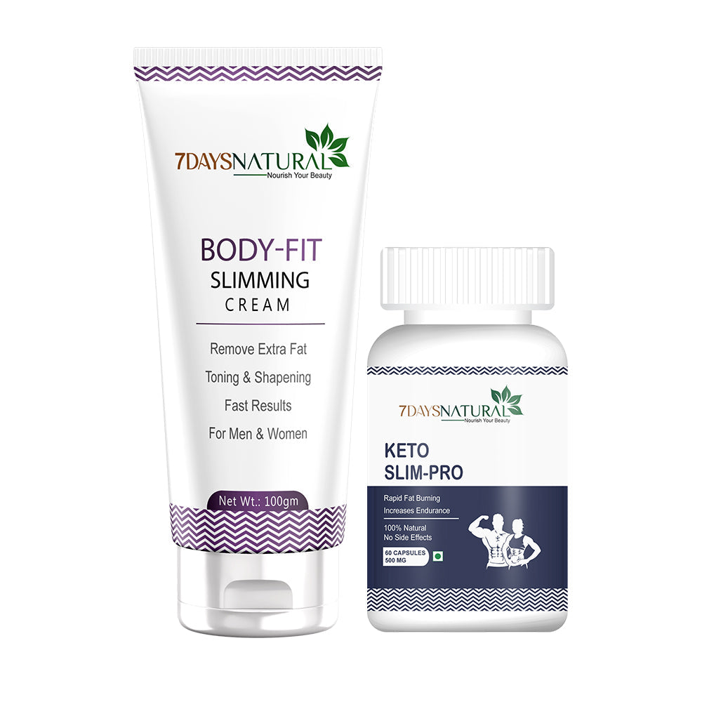 7Days Natural Body-Fit Slimming Cream (100g) For Men & Women | Fast Action Formula image 0