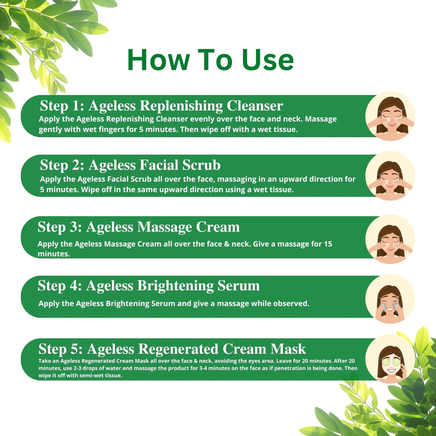 Ageless Monodose Facial Kit image 4