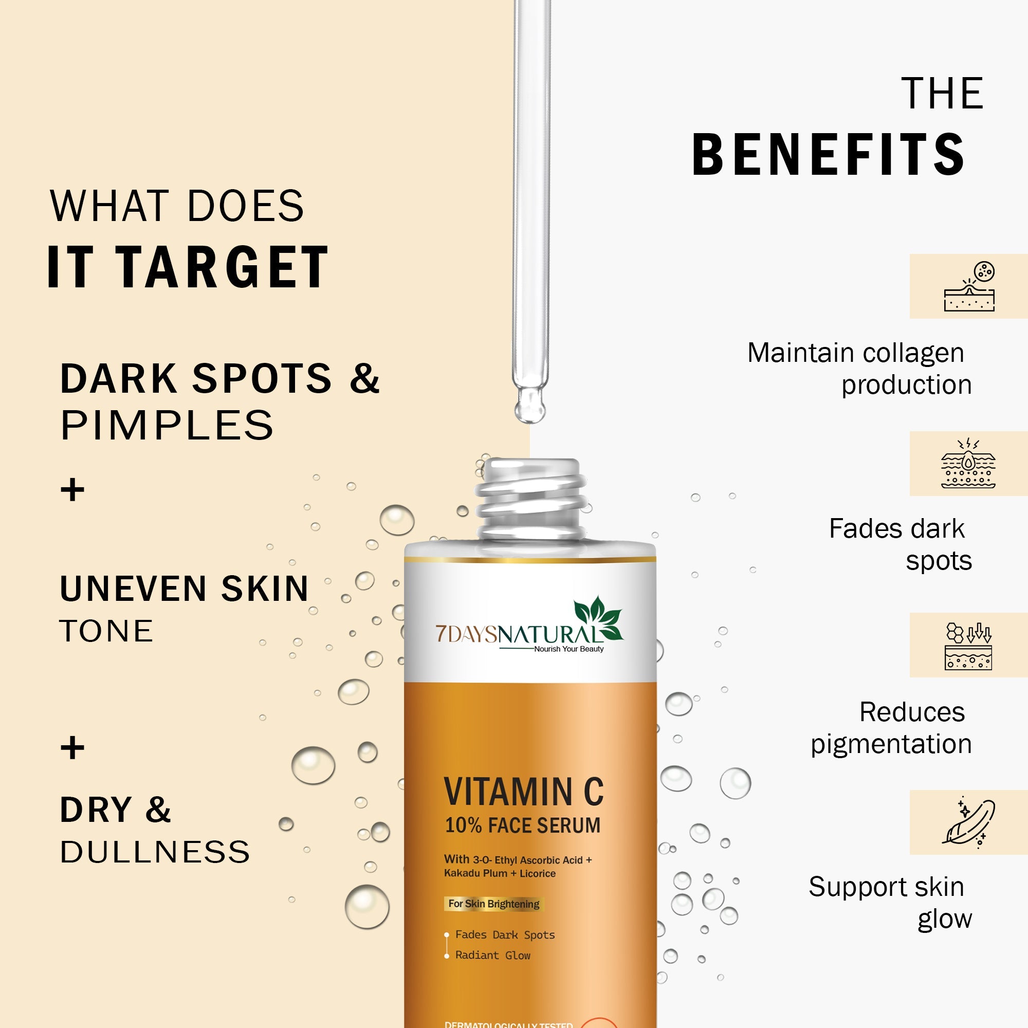 7Days Natural Vitamin C Skincare Combo For Radiant, Healthy & Protected Skin image 4