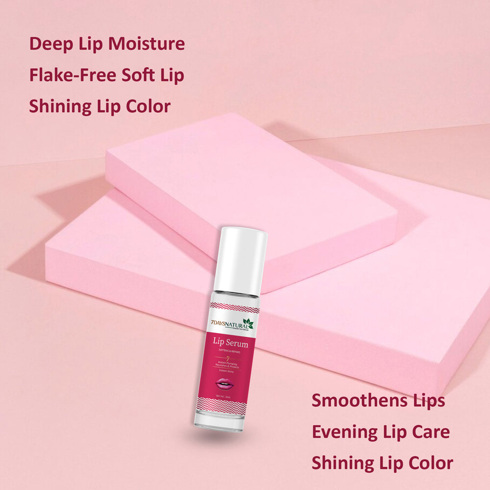 7Days Natural Lip Serum for men Soft & Supple Lips pack of -1 image 7