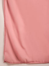 Pink Embroidered Nyra-Cut Kurta Palazzo With Dupatta - Elganza