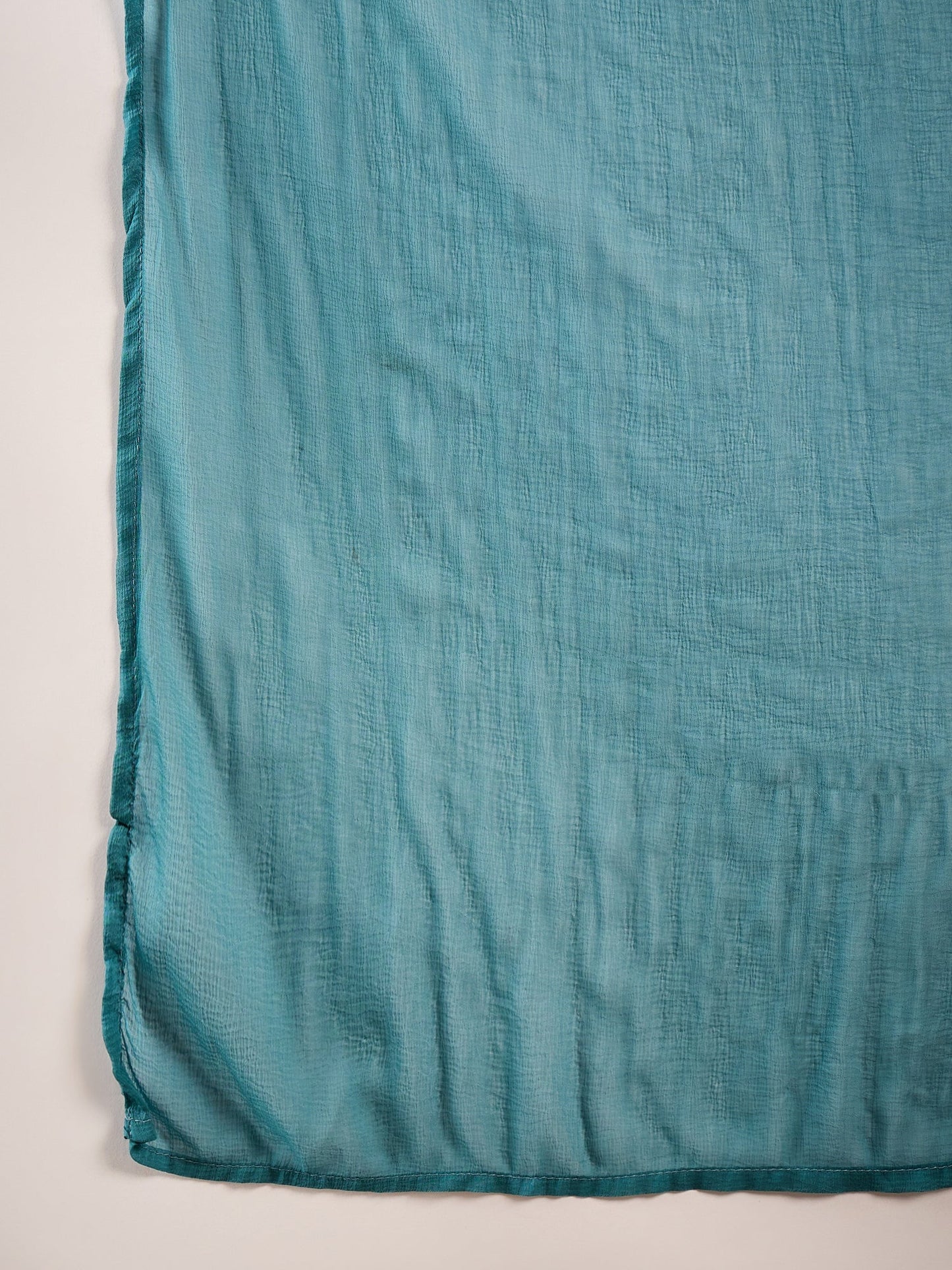 Blue Embroidered Nyra-Cut Kurta Palazzo With Dupatta - Elganza