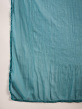 Blue Embroidered Nyra-Cut Kurta Palazzo With Dupatta - Elganza