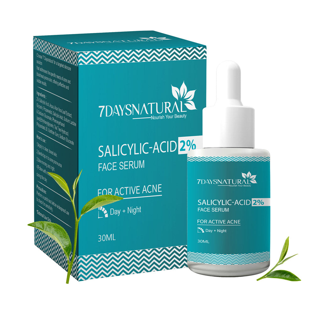 Salicylic Acid Serum for Acne -30ml | 7Days Natural image 2