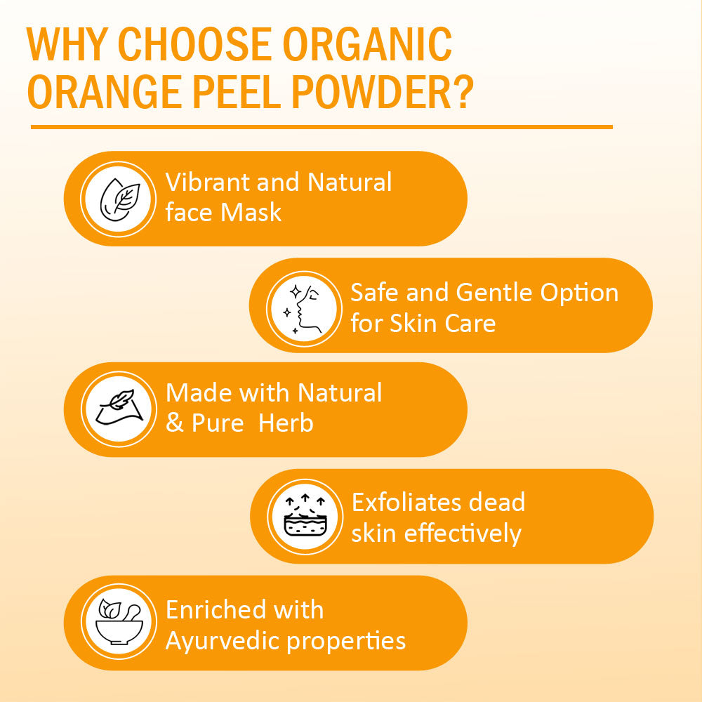 7Days Natural Orange Peel Face Powder Face Pack for Remove Scars, Marks, Dark Spots, Pimples (200 g) image 5