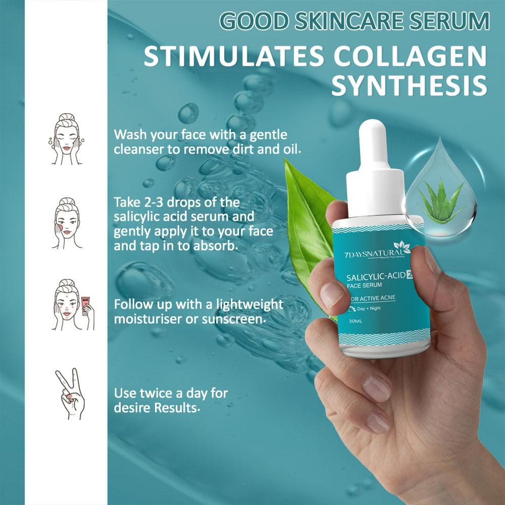 Salicylic Acid Serum for Acne -30ml | 7Days Natural image 6