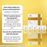 A+ Gold with Olive Oil Facial Kit, 5 Steps – 250gm image 3