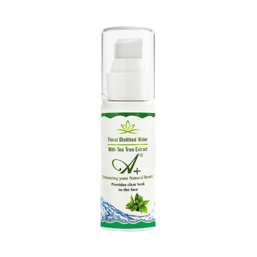 Floral Distilled Water with Tea Tree Oil – Purifying Face Mist