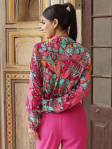 Multicolor Floral Print Shirt