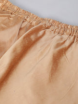 Beige Jacquard Sherwani Set - Elganza