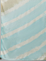 Beige Printed Kurta Palazzo With Dupatta - Elganza