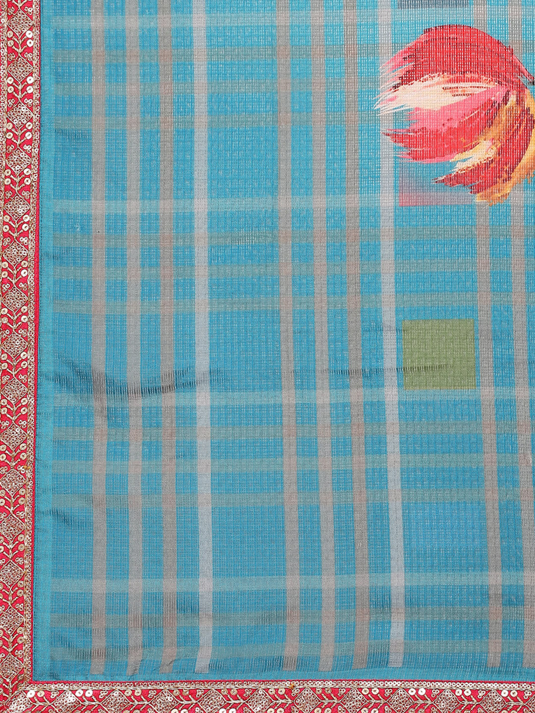 Blue Shibori Print Kurta Churidar With Dupatta - Elganza