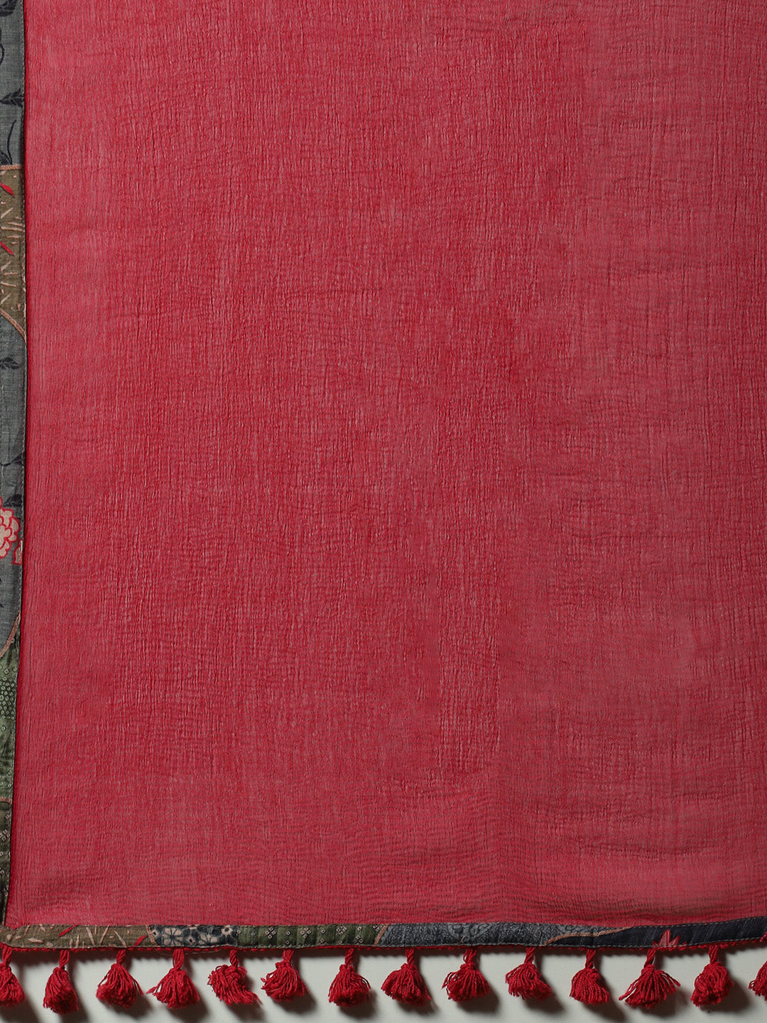 Floral Print Kurta Sharara With Dupatta - Elganza