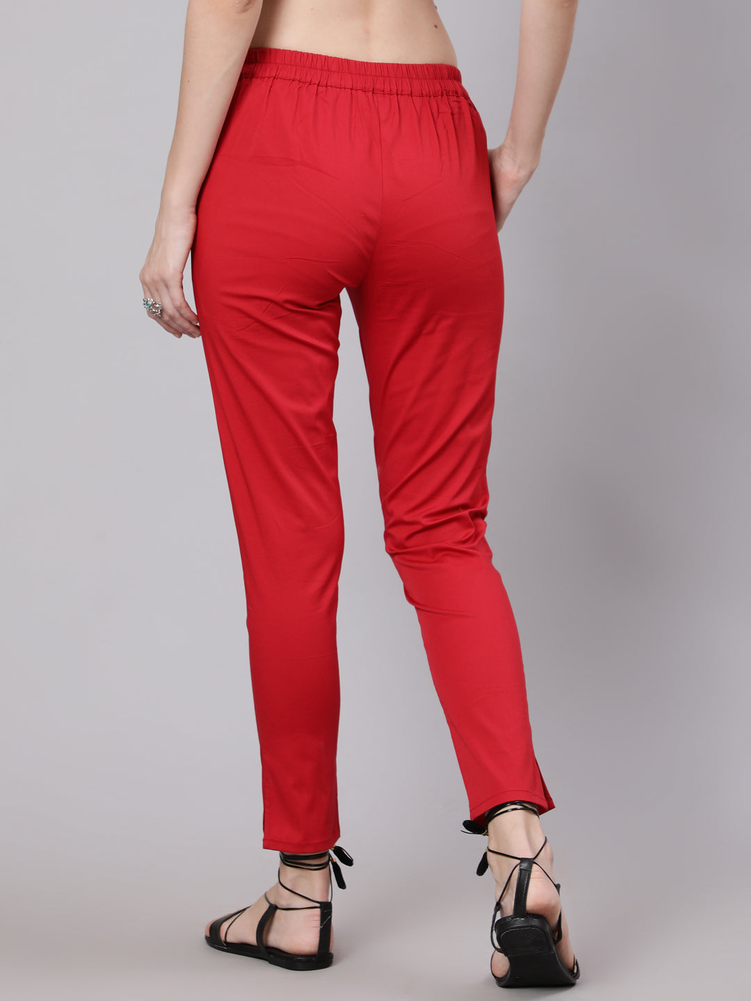 Maroon Slim Fit Pant