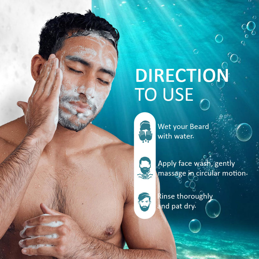 7Days Natural Ocean Refresh Face Wash Refreshing & Hydrating | SLS & Paraben Free | 100 ml image 2