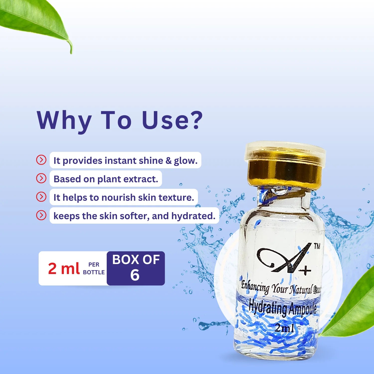 Hydrating Ampoule (Set of 6 Ampoules) image 2