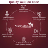 7DAYS NATURAL De-Tan Face Wash For Women & Men Tanned Skin - 100ML image 6