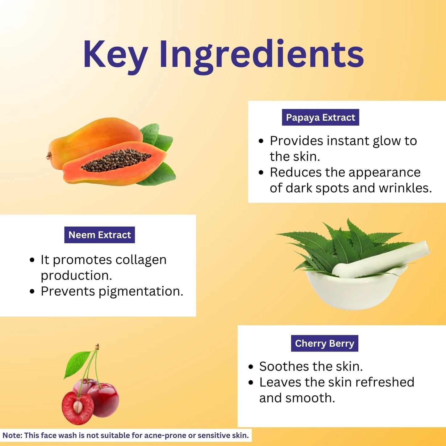 Papaya Face Wash image 2