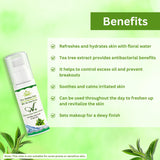 Floral Distilled Face Mist with Tea Tree Oil – 100 ml image 3