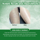7DAYS NATURAL Hair Removal Cream With No Pain For Women & Men - 30GM image 6