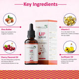 7 Days Natural Lip Serum for Dark Lips | Lightener/Moisturizer For Lip Lightening/Brightening image 3