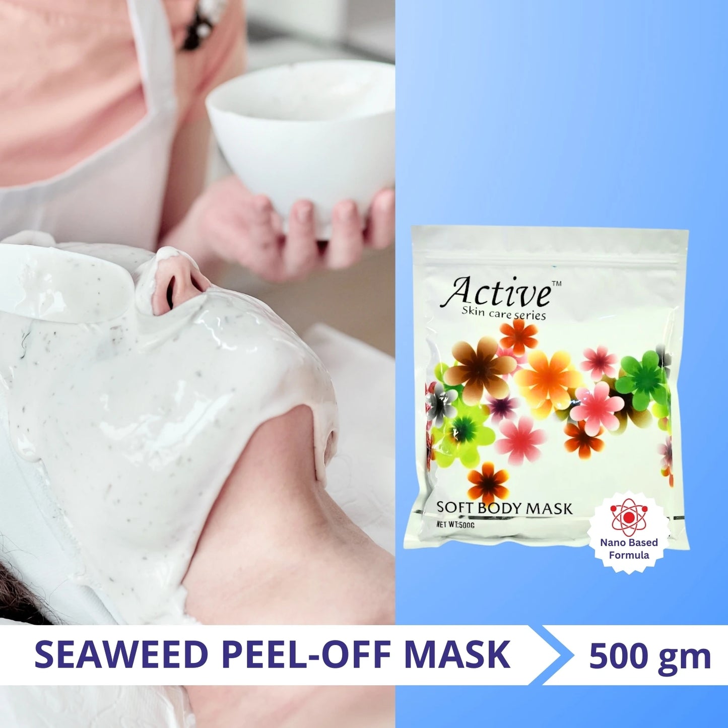 Active Seaweed Peel Off Mask 500gm image 1