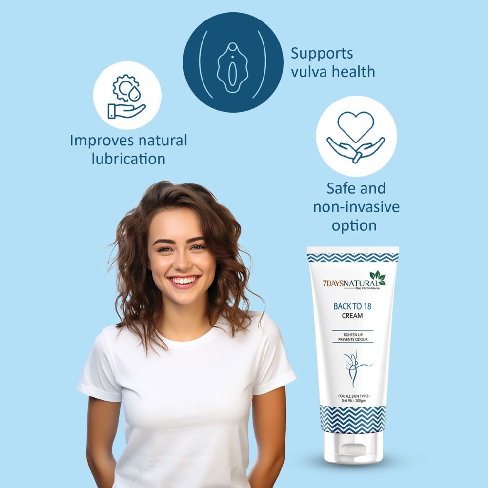Back to 18 cream for women | V Tightening Cream for Women7Days Natural- 100 ml image 7