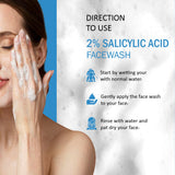 7DAYS NATURAL 2% Salicylic Face Wash For Women & Men For Active Acne - 100ML image 5