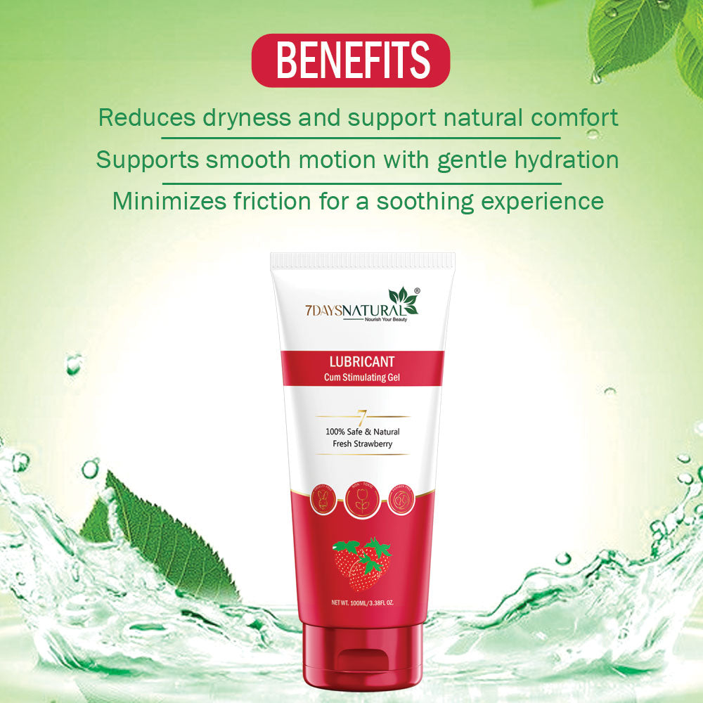 Lubricating Cum Stimulation Gel 100 gm | 7Days Natural image 2