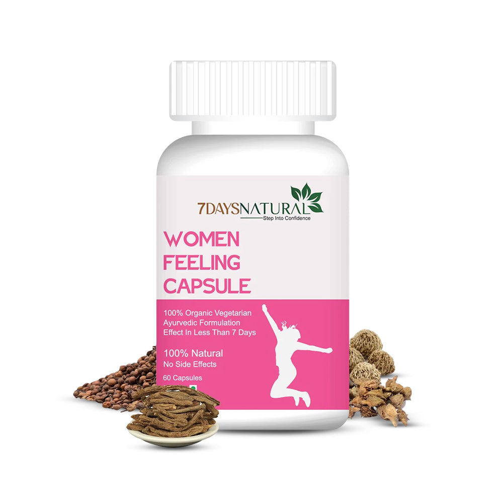 7Days Natural Women Feeling Capsule & Blast 36 Breast Capsule Pack of -2 image 1