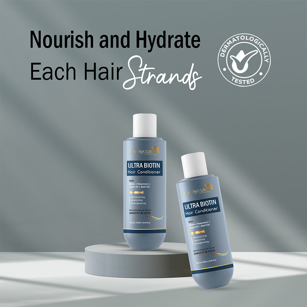 7DAYS NATURAL ULTRA Biotin Hair Conditioner For Women & Men - 250ML image 7