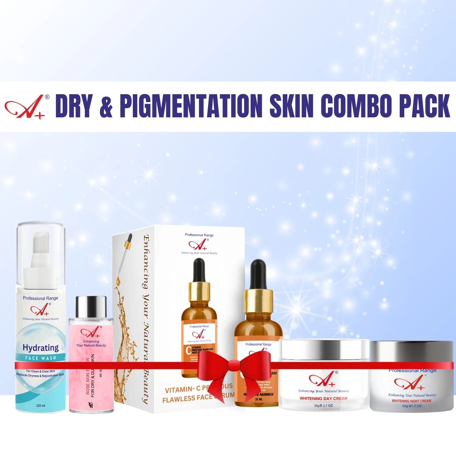 A+ Dry And Pigmentation Skin Care Combo image 1