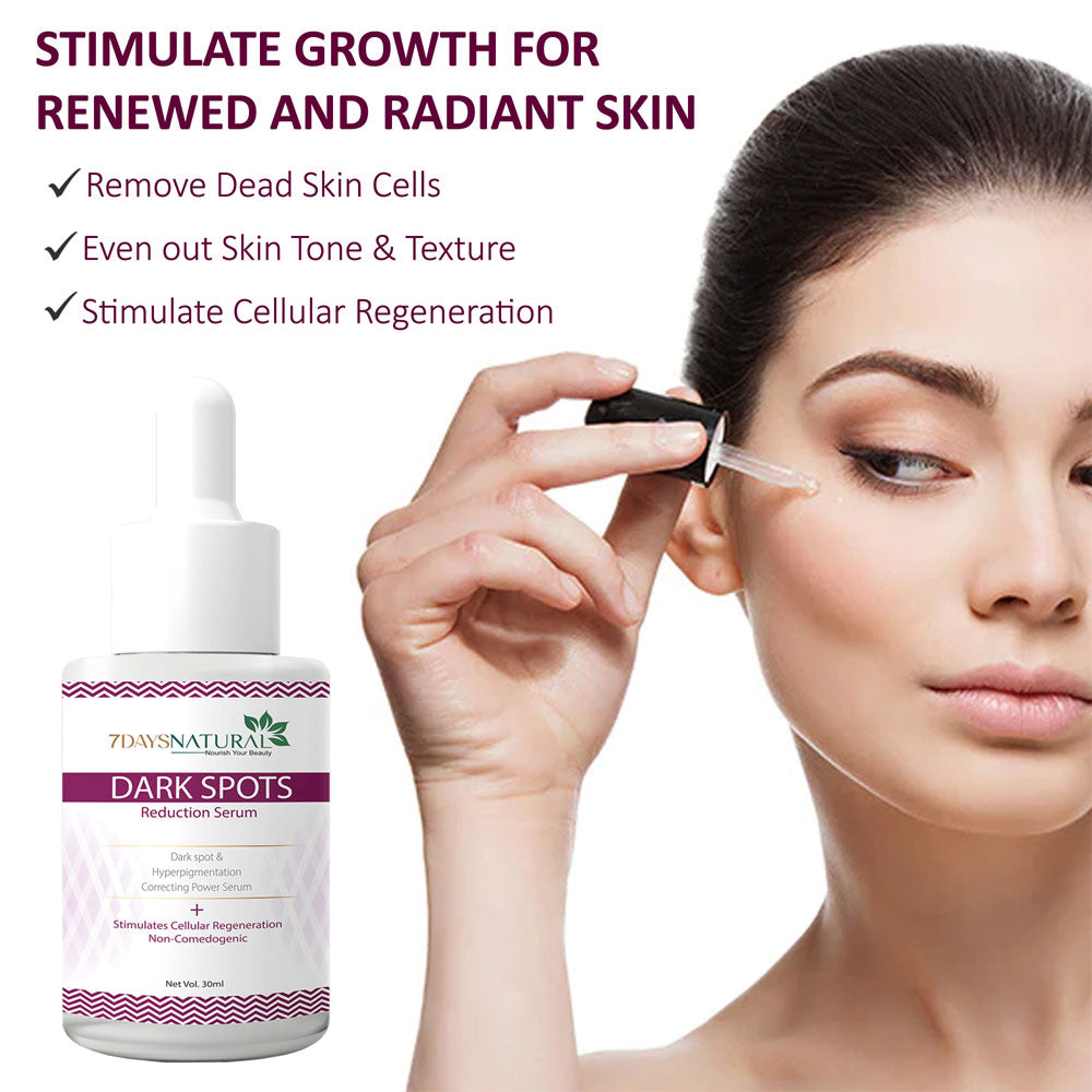 7Days Natural Dark Spot Remover Serum-30 ml image 4