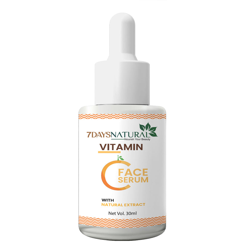 7Days Natural Vitamin-C serum for oily skin acne-prone skin (30 ml) image 1