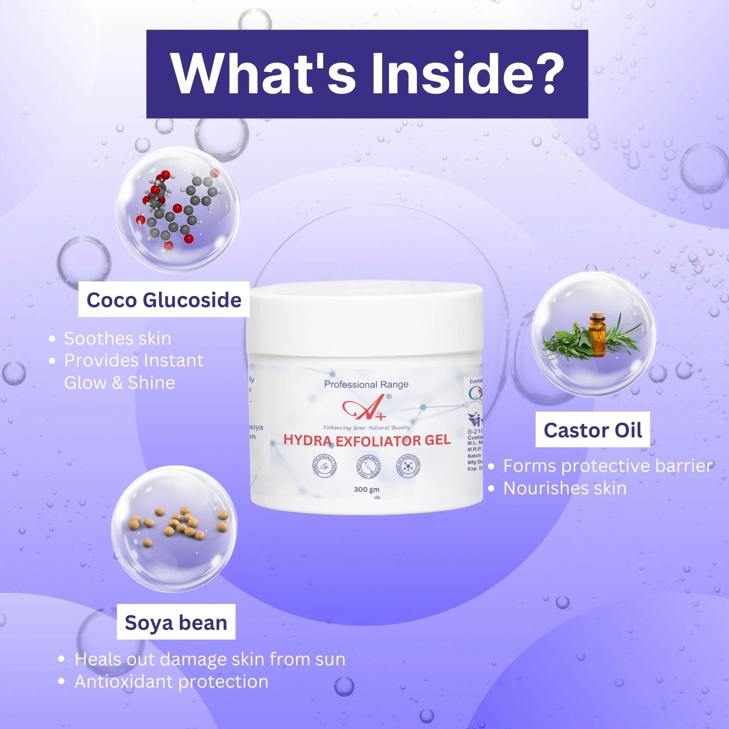 A+ Hydra Exfoliator Gel image 2