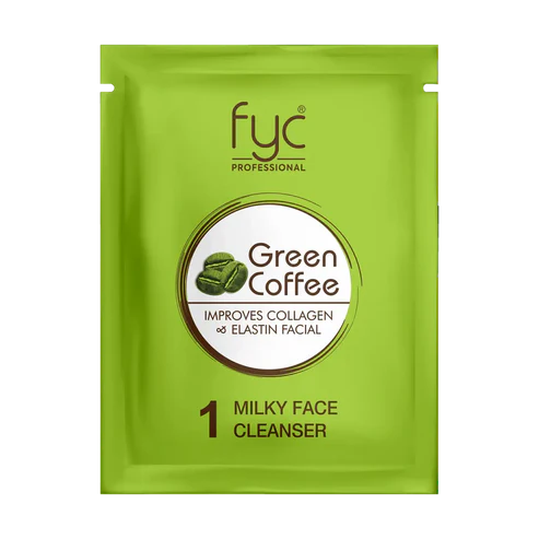 FYC Green Coffee Facial Kit Pouch – Revitalizing &amp; Energizing Skincare Treatment (6 Steps) image 1