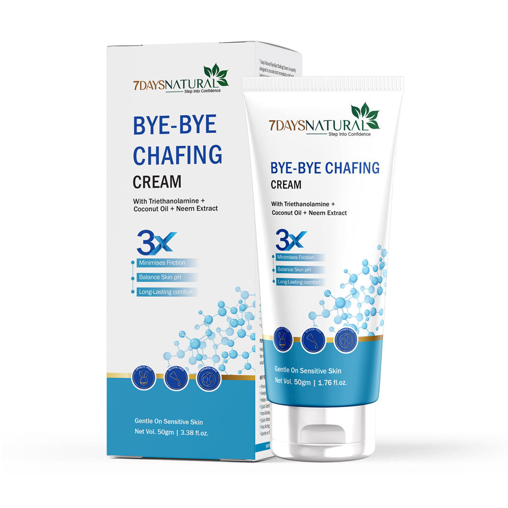 7 DAYS NATURAL Bye-Bye Chafing Cream For Skin - 50GM image 2