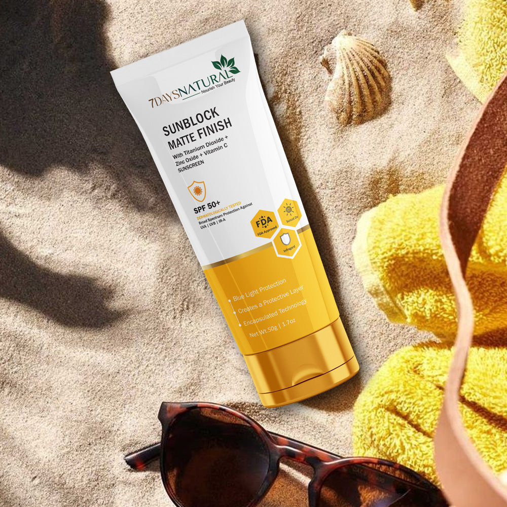 Sunblock Matte Finish SPF 50+ Sunscreen - 50 GM image 12
