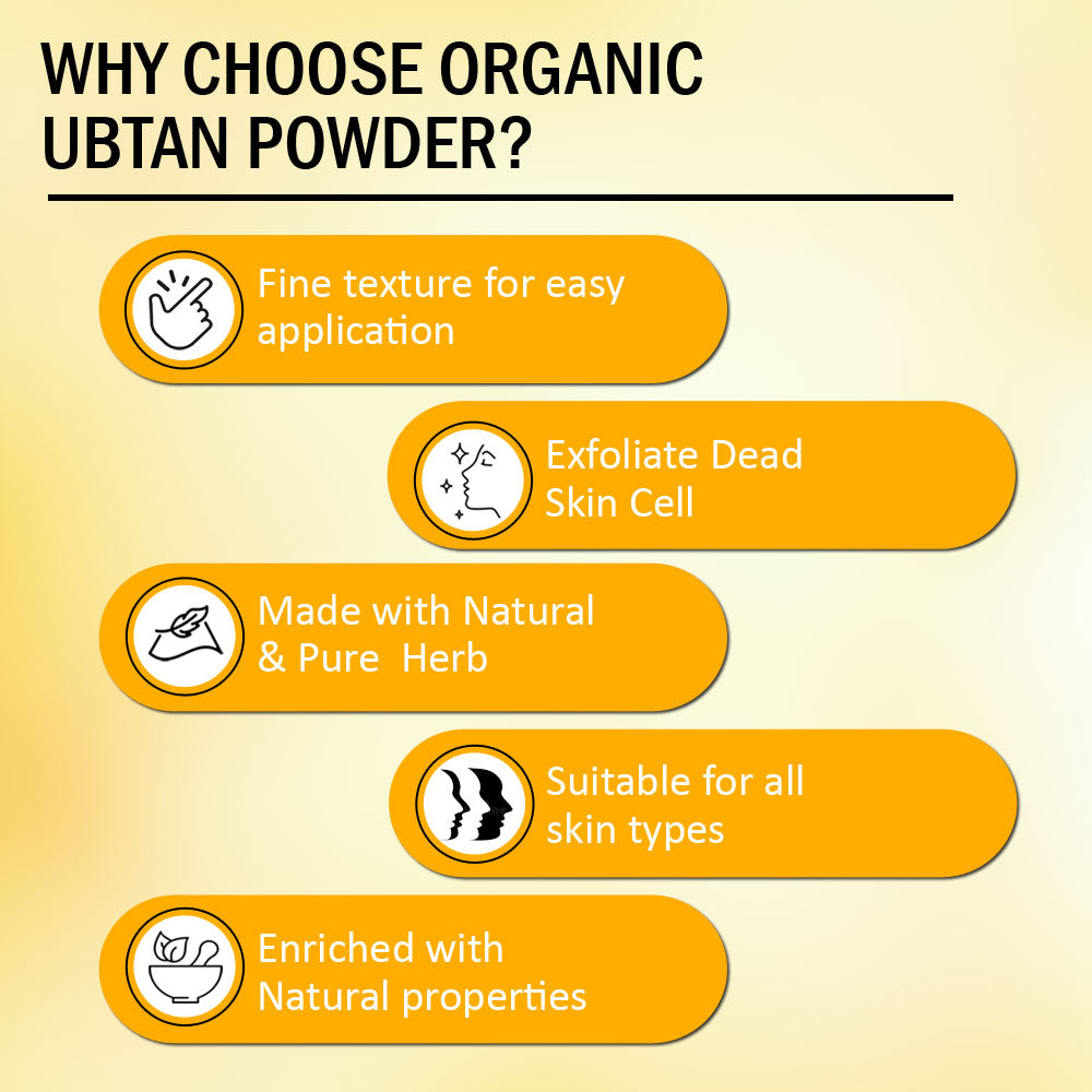7DAYS NATURAL Organic Ubtan Powder Face Pack For Women & Men -200GM image 4
