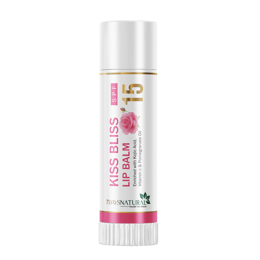 7DAYS NATURAL Kiss Bliss With 15 SPF Lip Balm For Lips - 10GM image 2