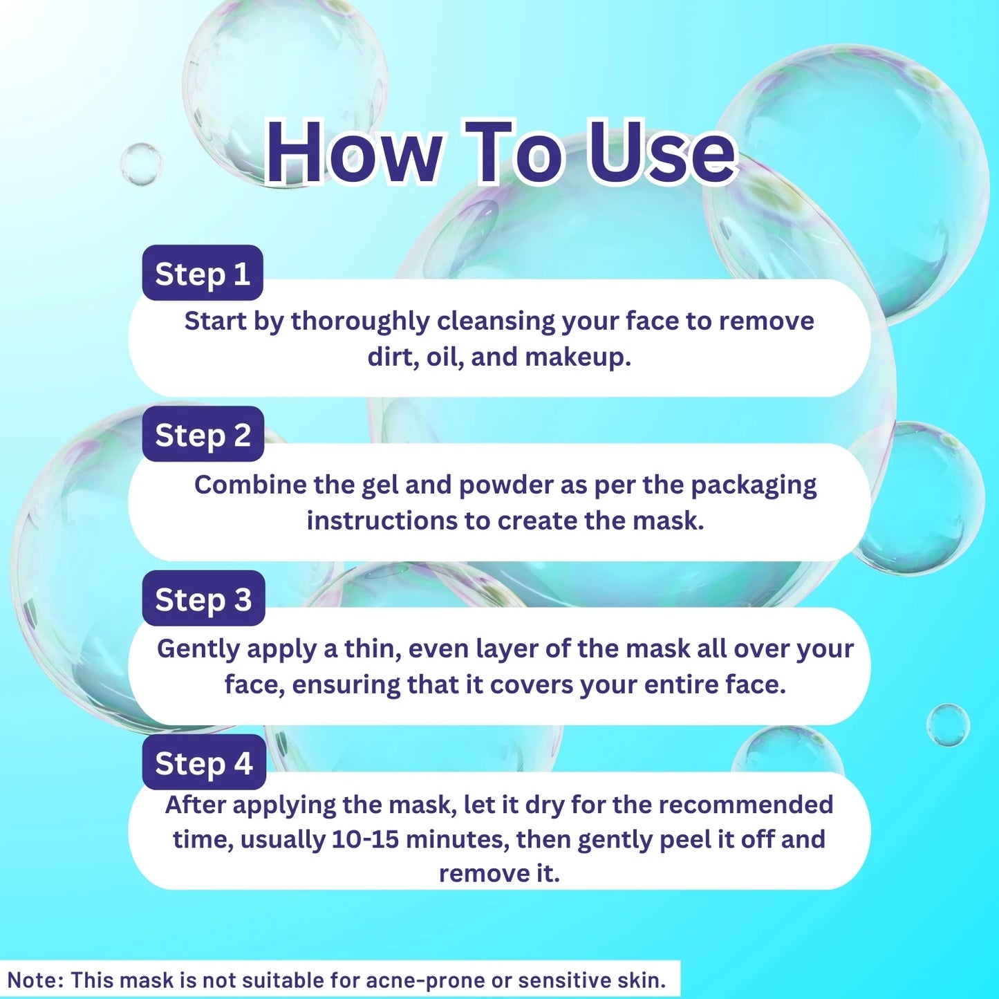 A+ 2010 Oxy Soothing Gel Mask image 4