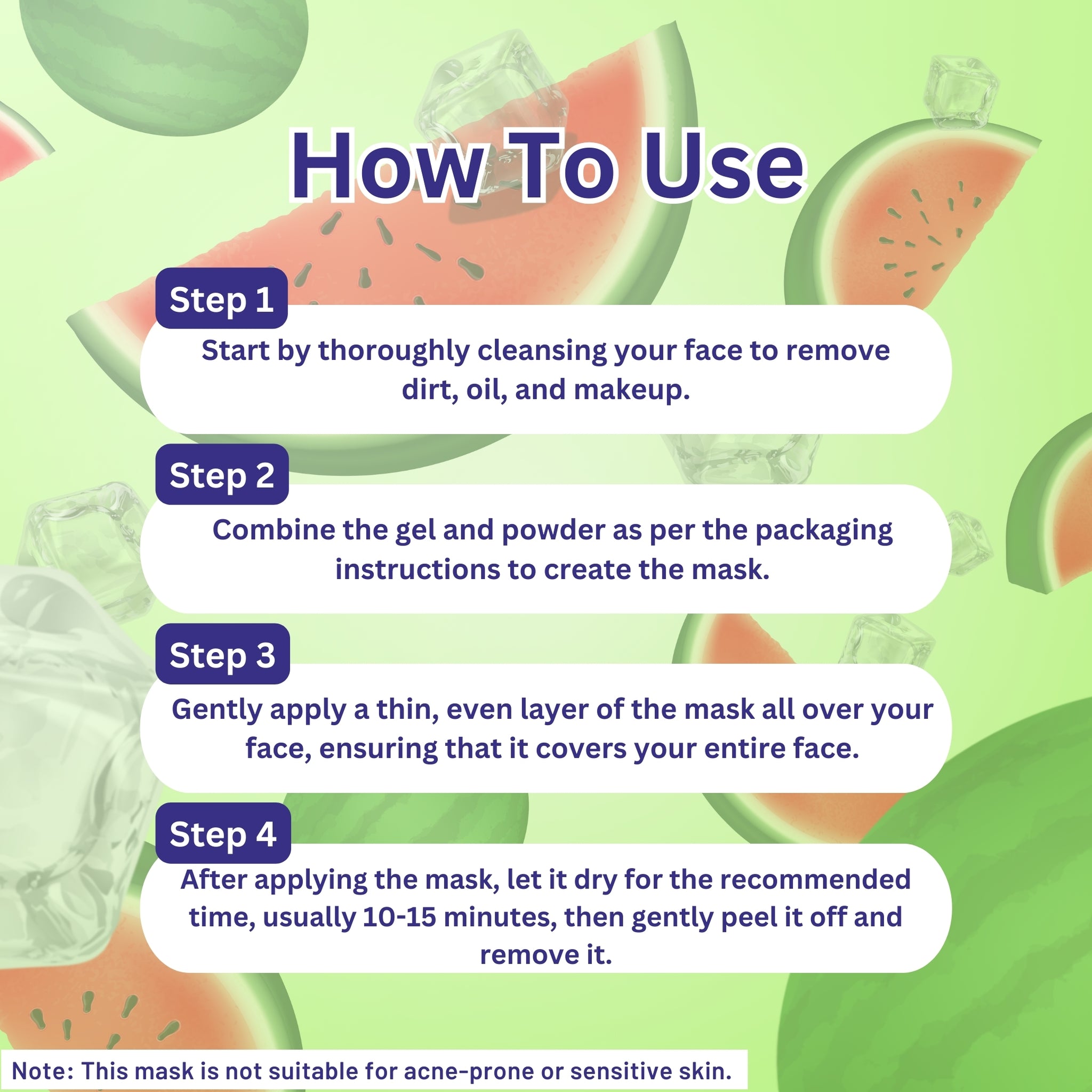 A+ 2020 Watermelon Soothing Gel Mask image 4